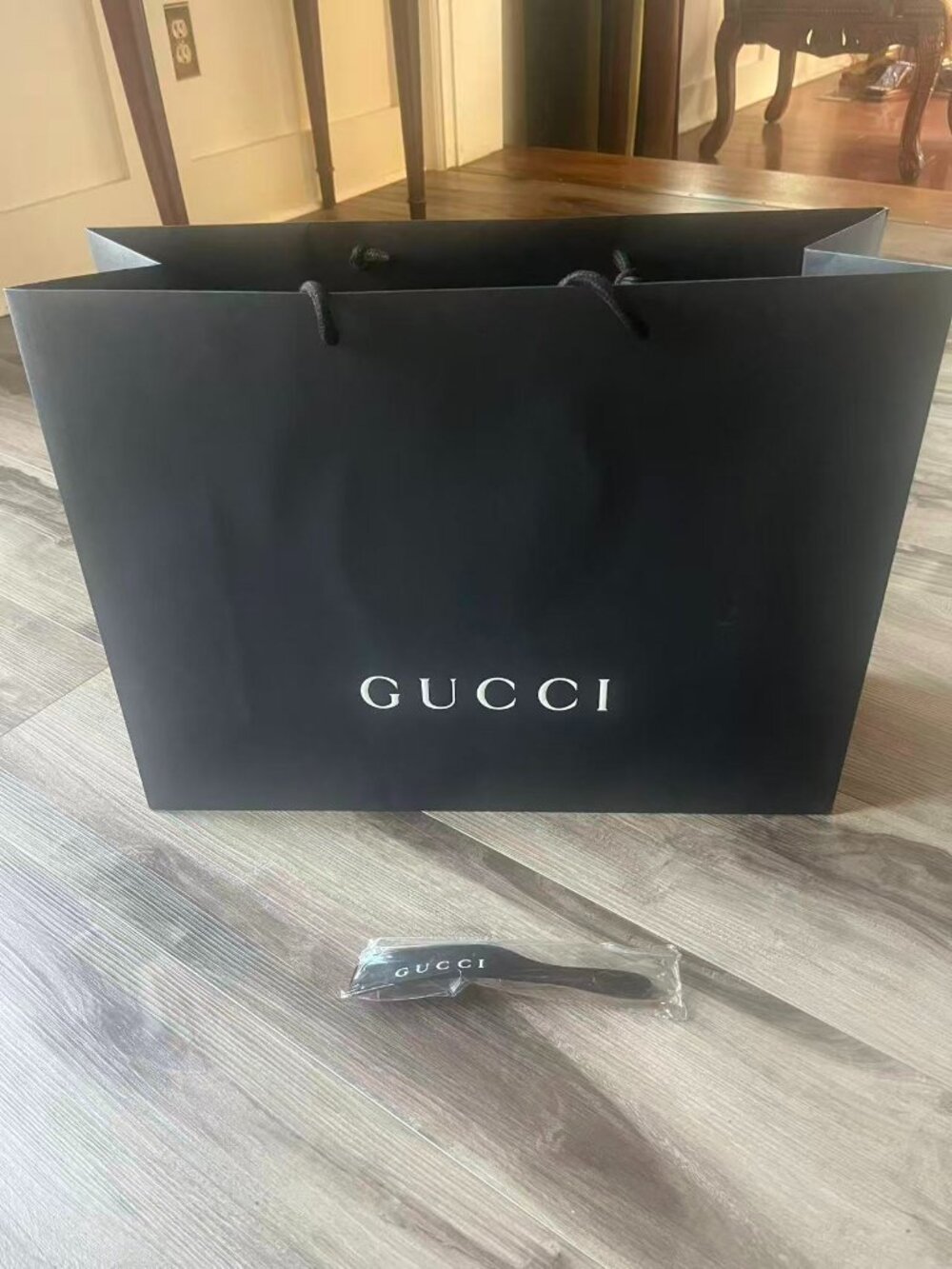 Large Gucci Shopping Bag and Shoe Horn